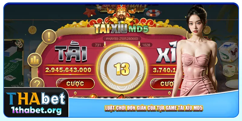 Luật chơi đơn giản của tựa game tài xỉu MD5